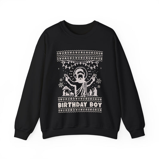 Birthday Boy - Jesus Ugly Christmas Sweater