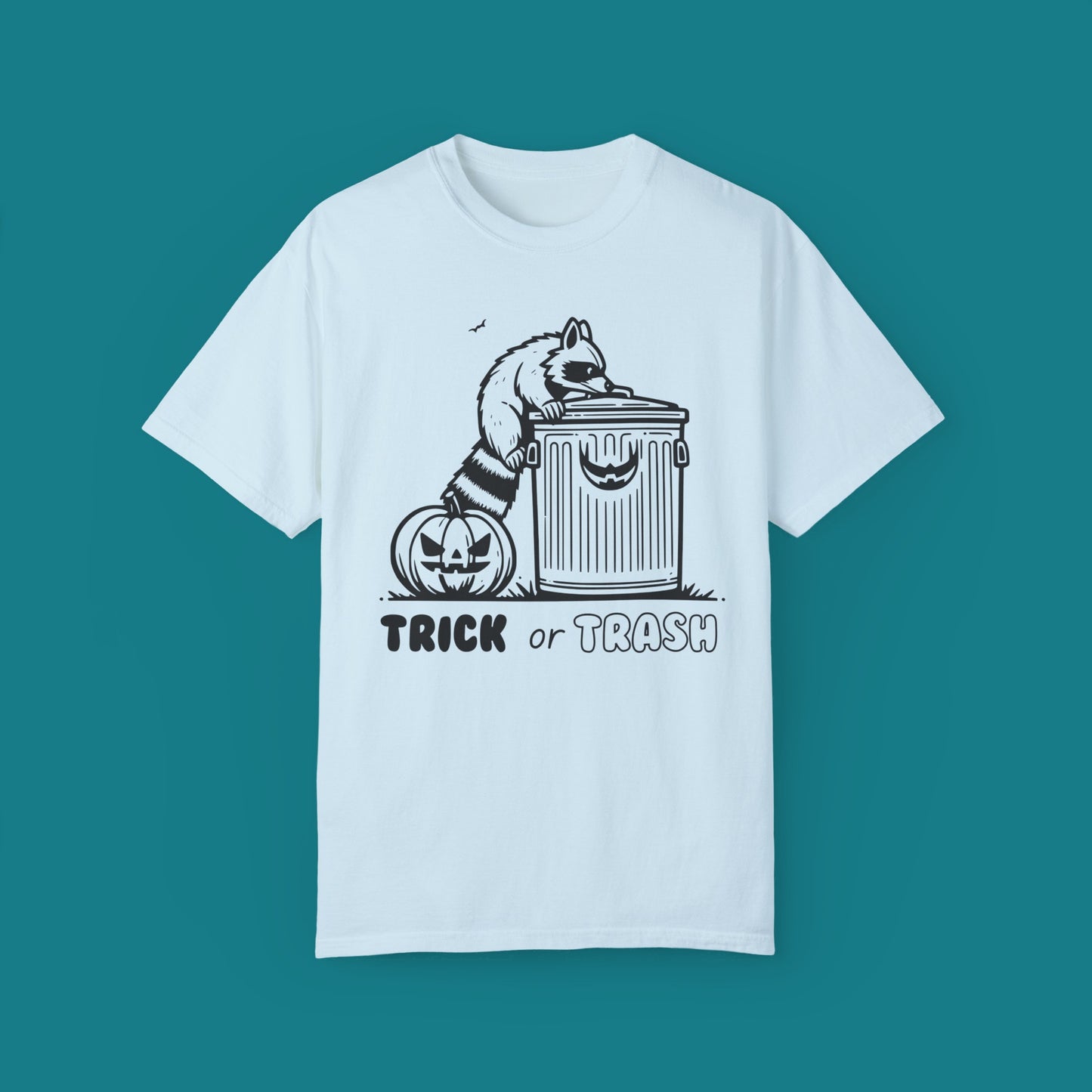 Trick or Trash - Racoon Halloween Shirt